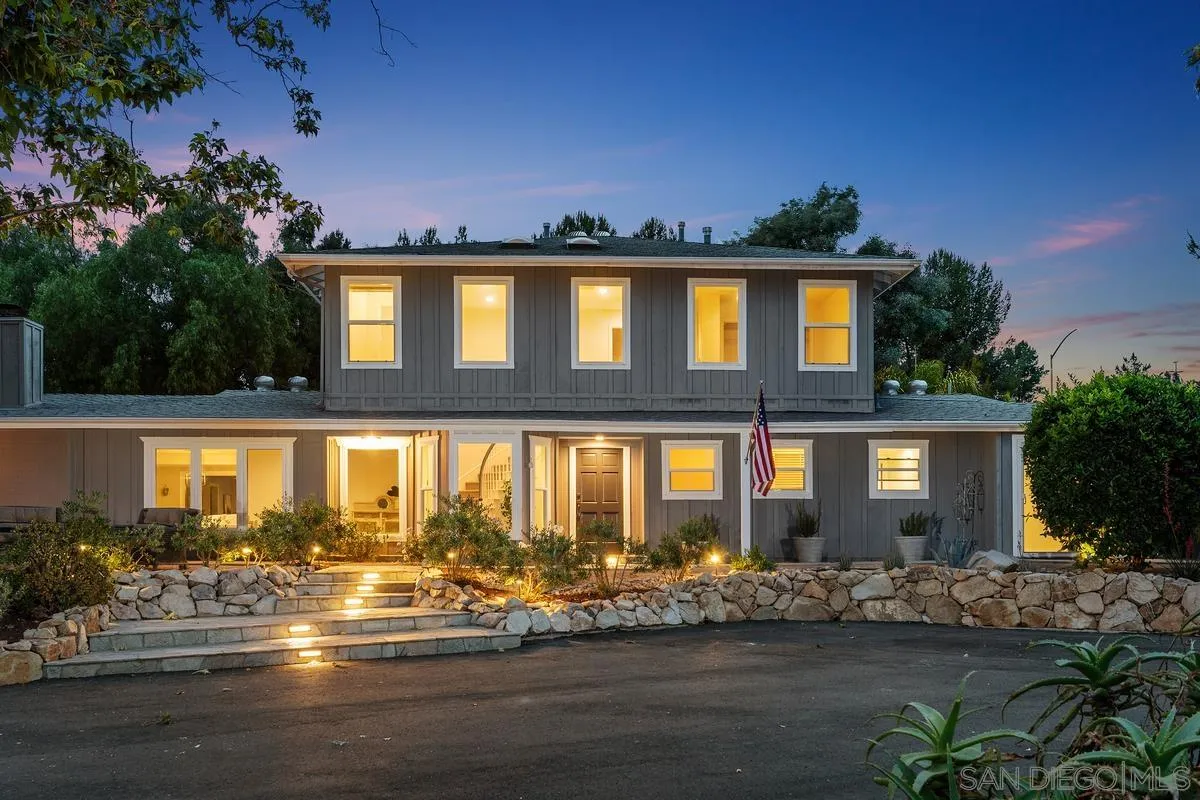 16852 Orchard Bend Road Poway, CA 92064 - Photo 28 of 39 a view of a house with a ocean view