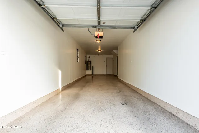 a view of a backyard with sitting area