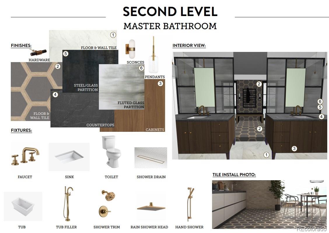 3239 Robb Street Wheat Ridge, CO 80033 - Photo 16 of 22 view of kitchen with stainless steel appliances kitchen island microwave and refrigerator