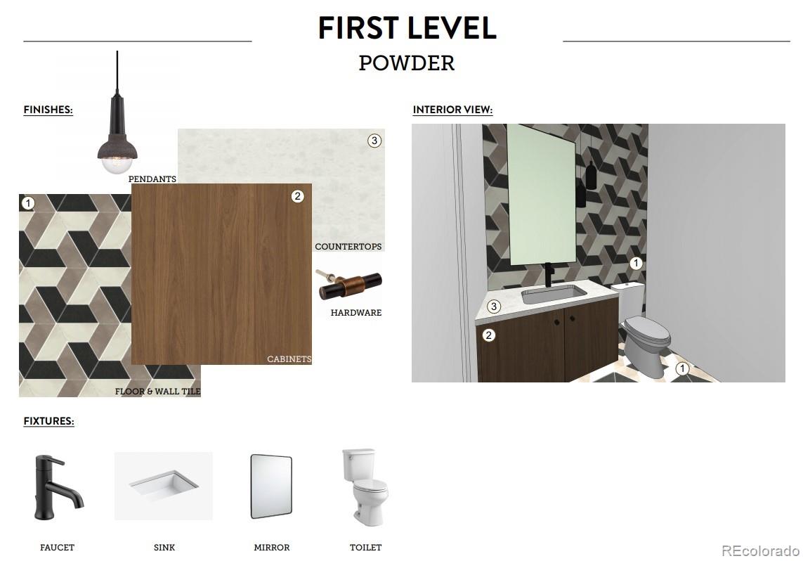 3239 Robb Street Wheat Ridge, CO 80033 - Photo 8 of 22 a kitchen with a refrigerator and a stove