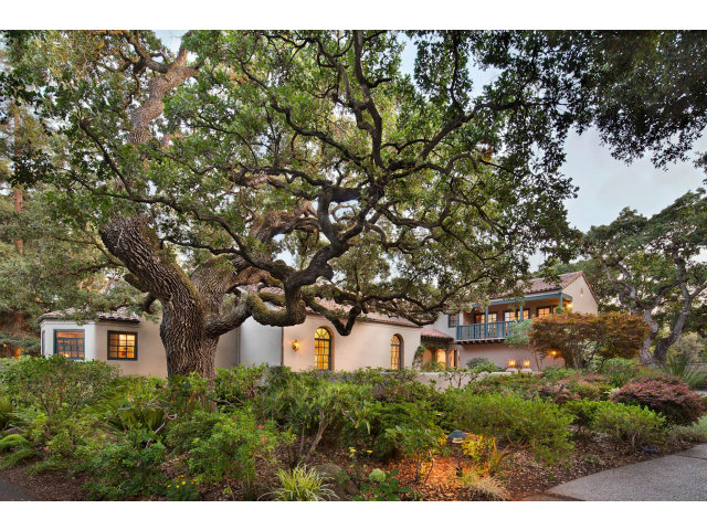 953 Roble Ridge Road Palo Alto, CA 94306 - Photo 2 of 7 a front view of a house with a tree