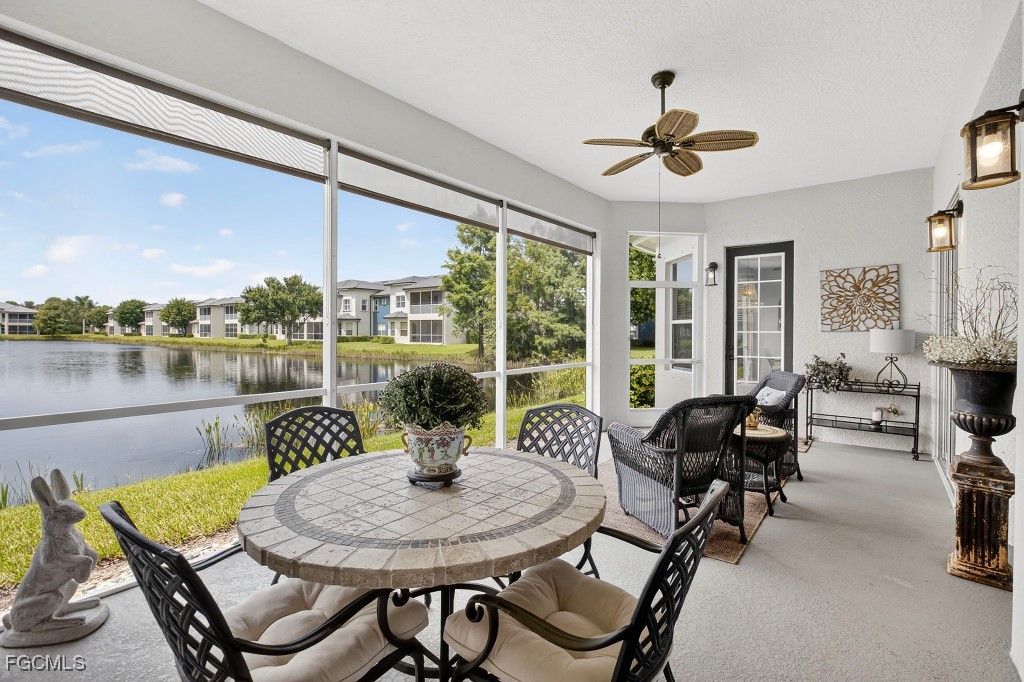 3610 Lansing Loop, Unit 102 Estero, FL 33928 - Photo 23 of 27 a outdoor space with furniture and garden view