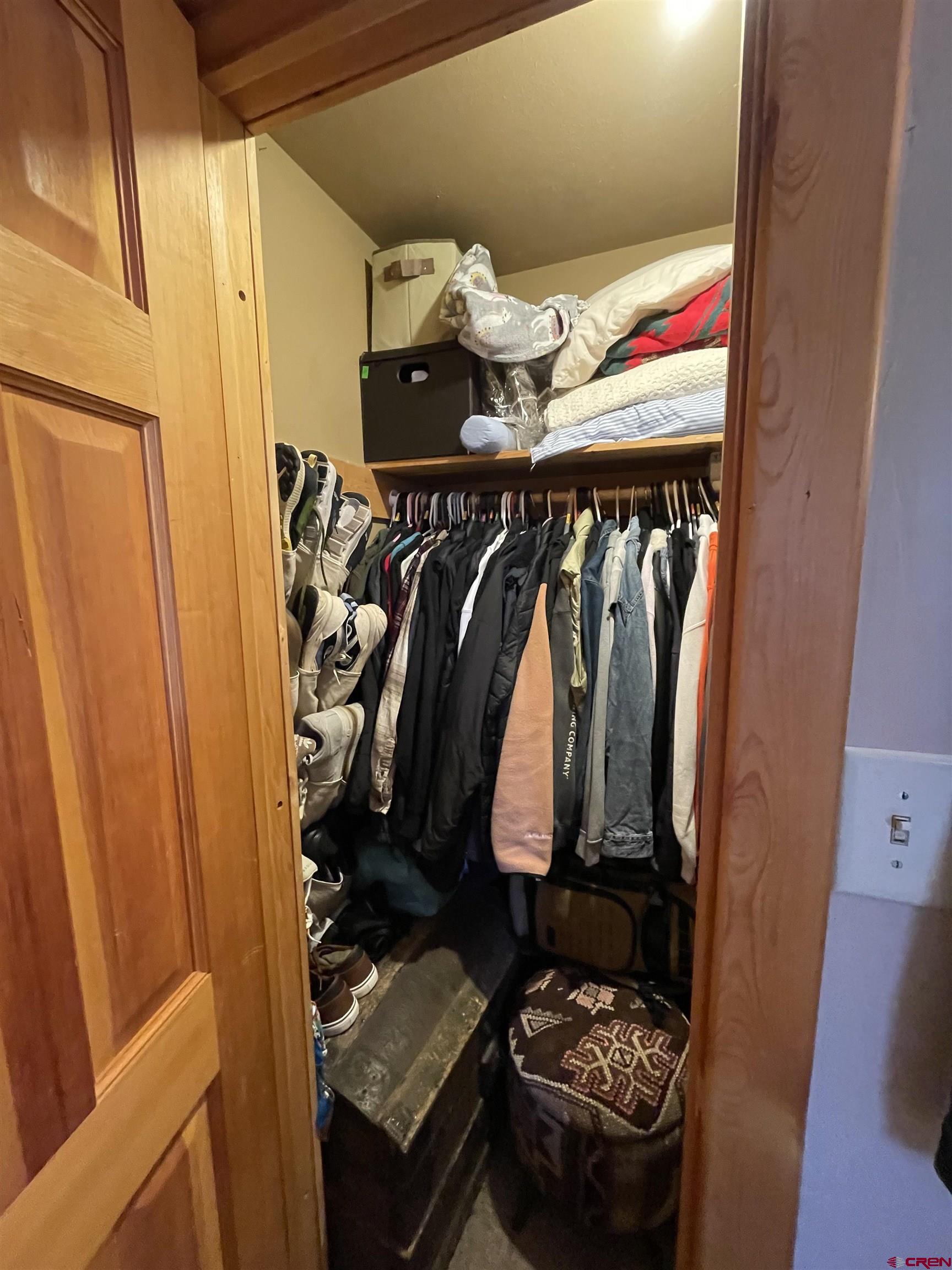 28 Whiterock Avenue, Unit 2 Crested Butte, CO 81224 - Photo 18 of 31 a view of walk in closet with clothes
