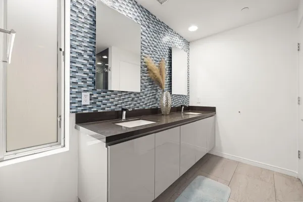 a bathroom with a sink and a toilet