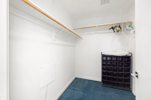 a view of entryway and workspace