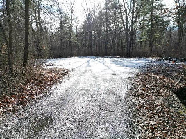 a view of wooden fence