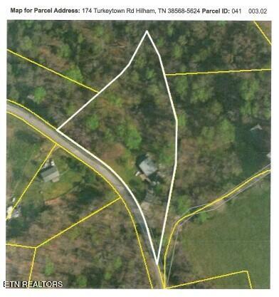 174 Turkey Town Road Hilham, TN 38568 - Photo 50 of 53 AERIAL MAP
