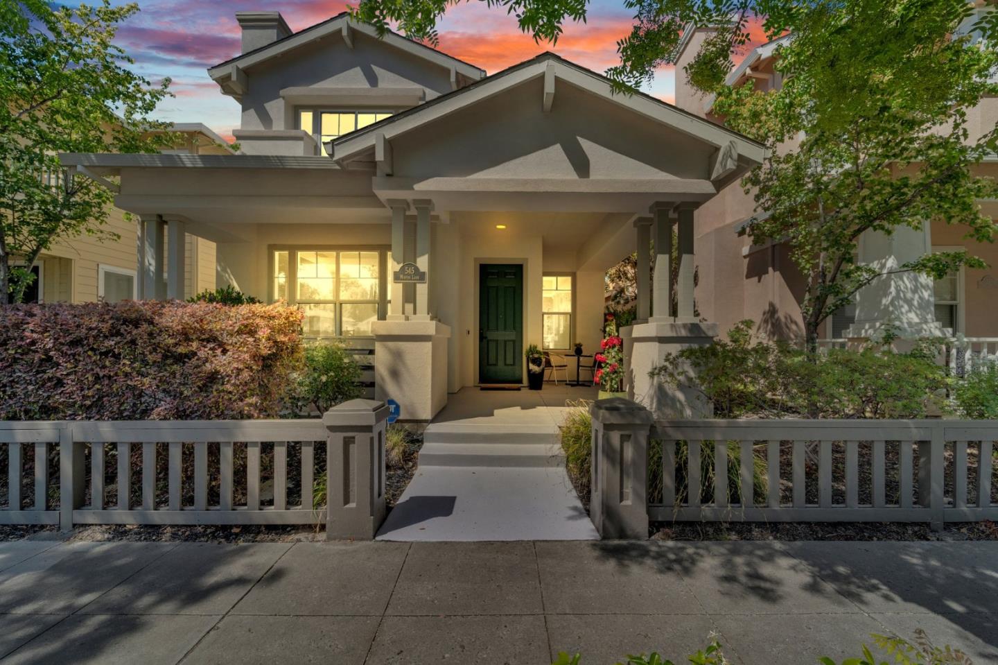 a front view of house with yard
