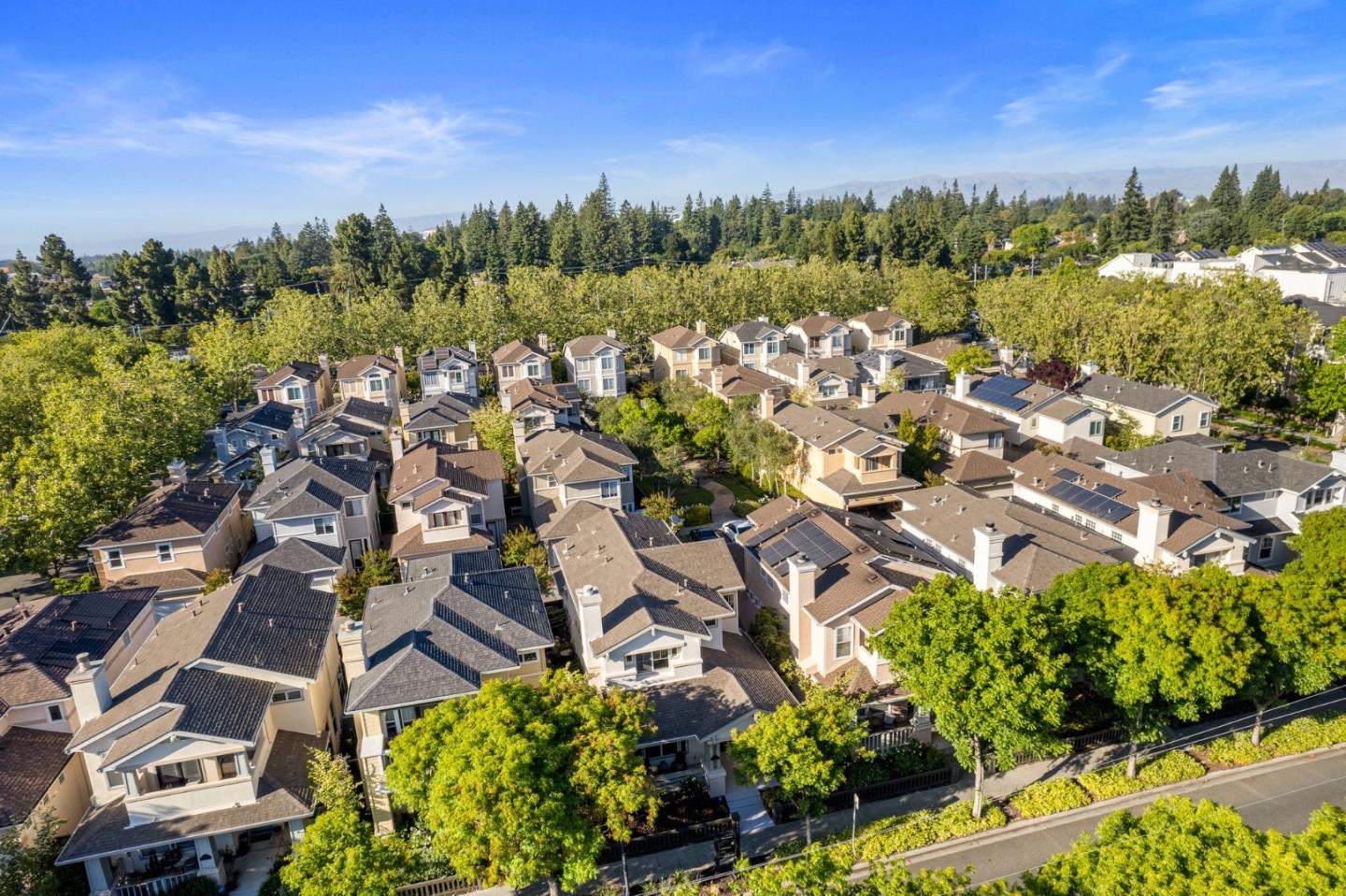 545 Minton Lane Mountain View, CA 94041 - Photo 28 of 31 an aerial view of multiple house