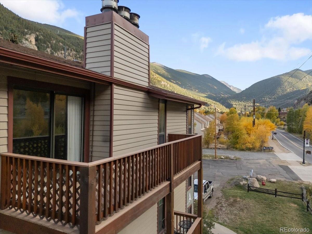 1890 Argentine Street, Unit 303 Georgetown, CO 80444 - Photo 17 of 22 a view of balcony with furniture