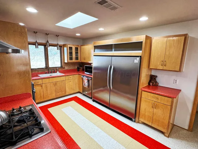 a room with storage and utility