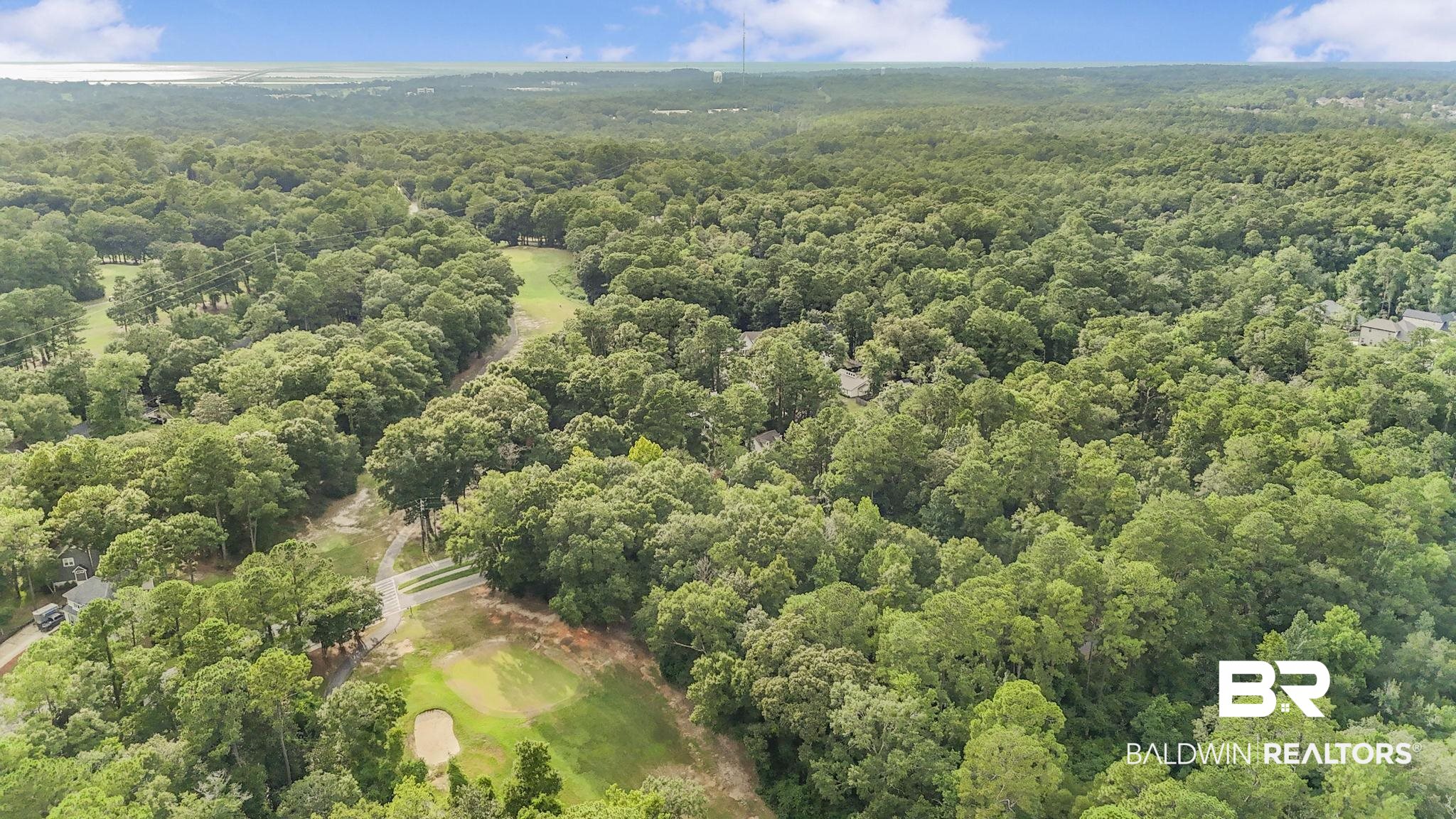 140 Hope Drive Daphne, AL 36526 - Photo 52 of 54 Aerial overview of property's location with a forest