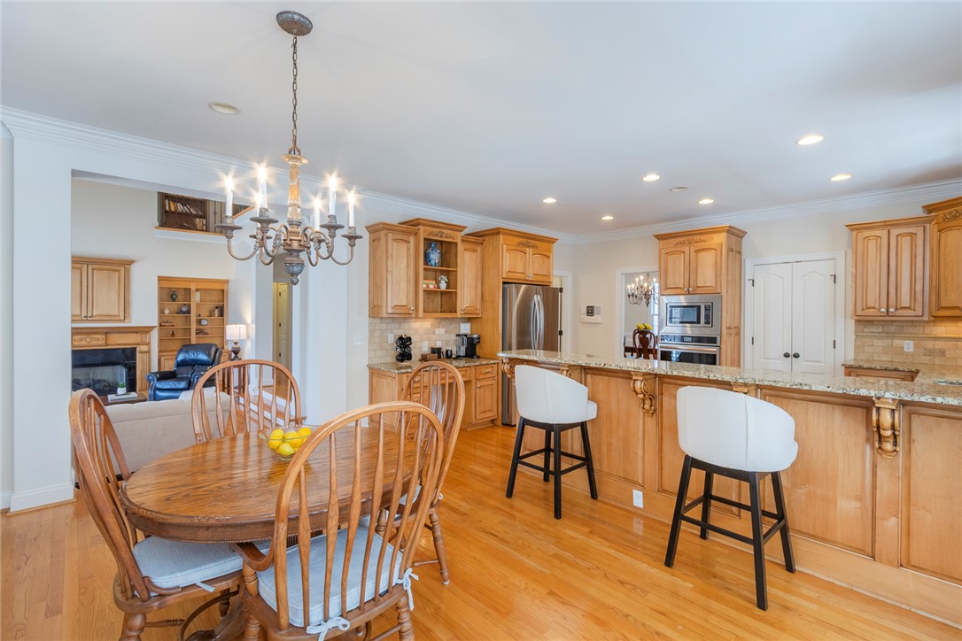 316 Avenue Of Oaks Anderson, SC 29621 - Photo 15 of 50 This open concept kitchen and dining area provides a perfect space for entertaining.