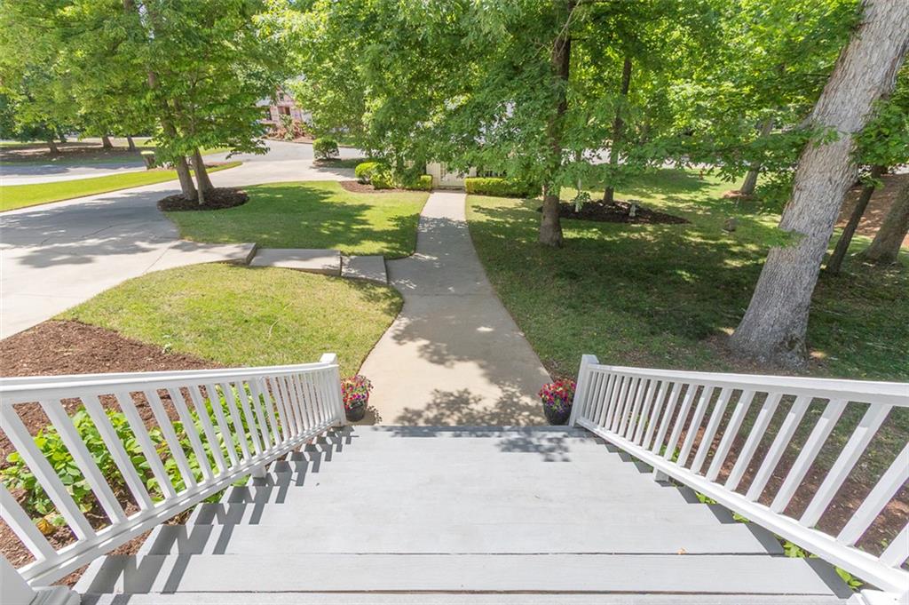 316 Avenue Of Oaks Anderson, SC 29621 - Photo 44 of 50 This inviting outdoor space features a well-maintained pathway leading to the entrance.