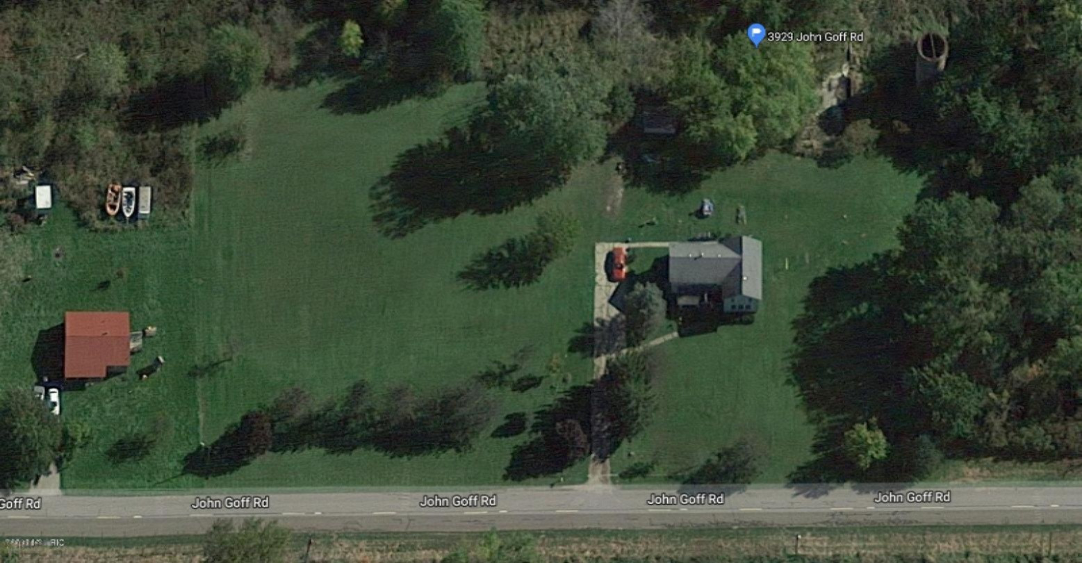 3929 John Goff Road Watervliet, MI 49098 - Photo 16 of 17 Aerial 3