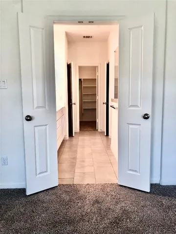 en empty room with windows