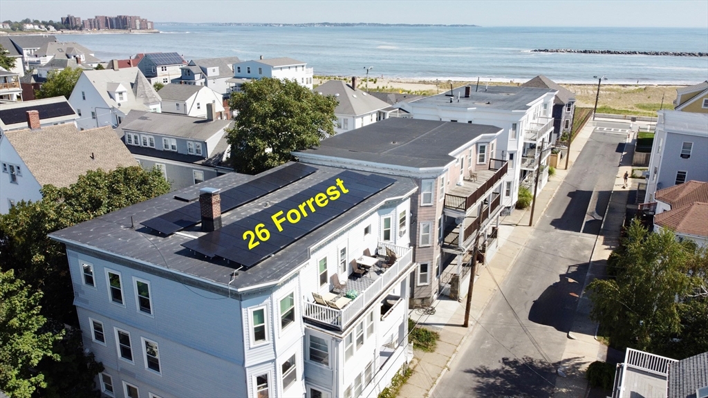 26 Forrest Street, Unit 3 Winthrop, MA 02152 - Photo 16 of 21 a street sign on a building