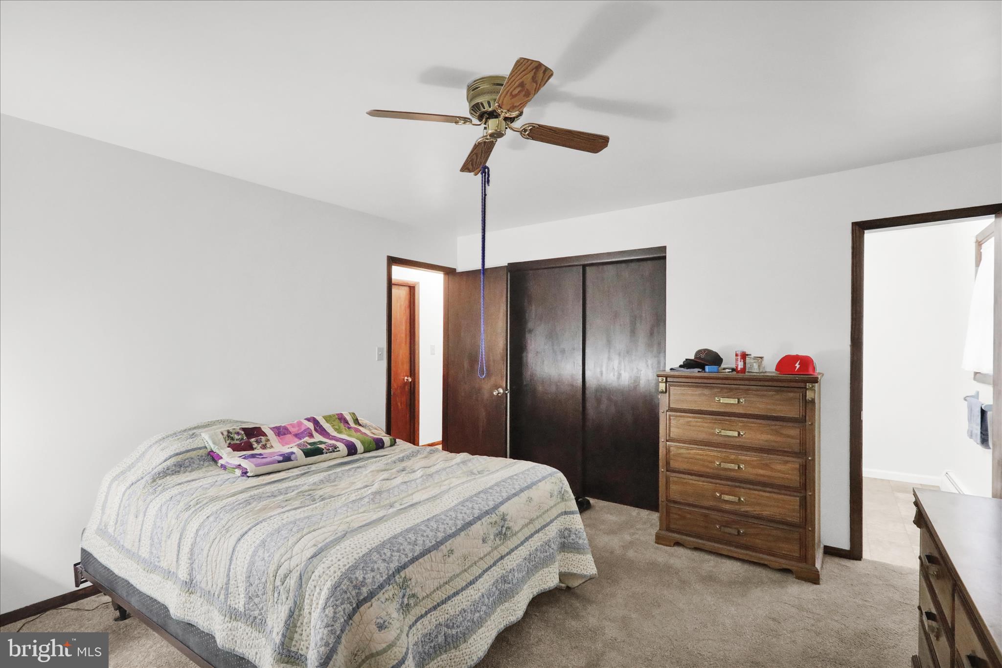 16 Mt Wilson Road Lebanon, PA 17042 - Photo 20 of 30 a bedroom with a bed and a chandelier