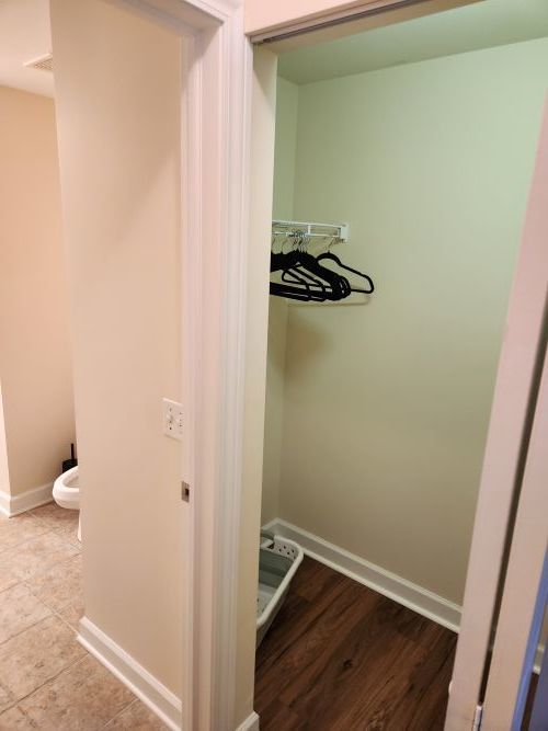 8440 Callie Avenue, Unit 410 Morton Grove, IL 60053 - Photo 20 of 27 a view of small space with wooden floor