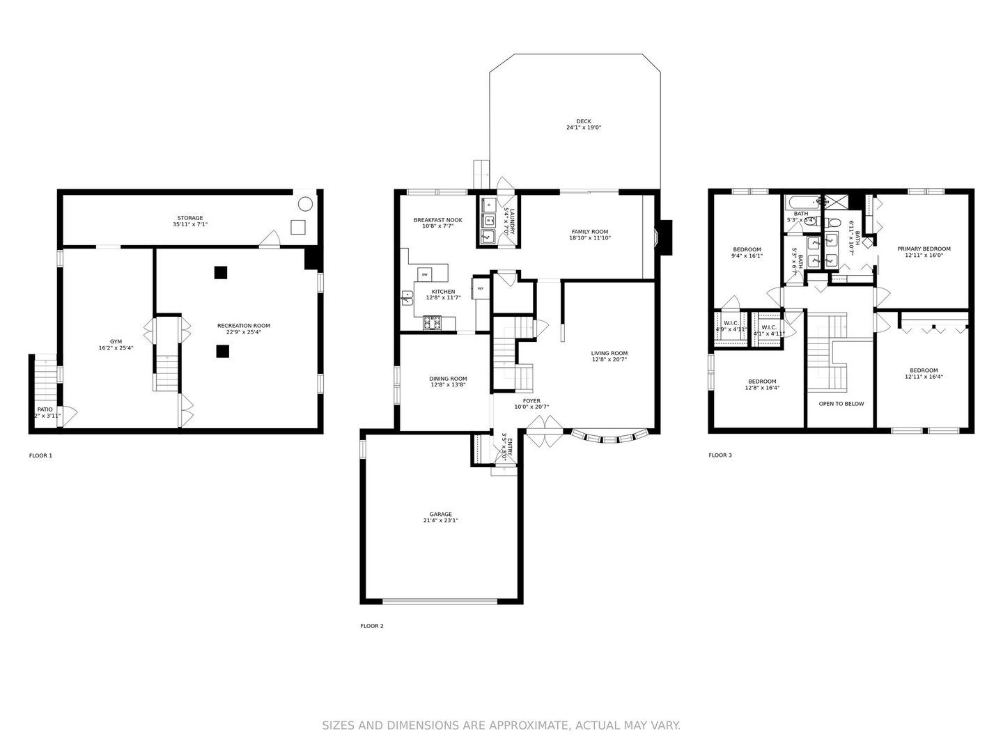 1715 Sequoia Trail Glenview, IL 60025 - Photo 26 of 29 a picture of a floor plan