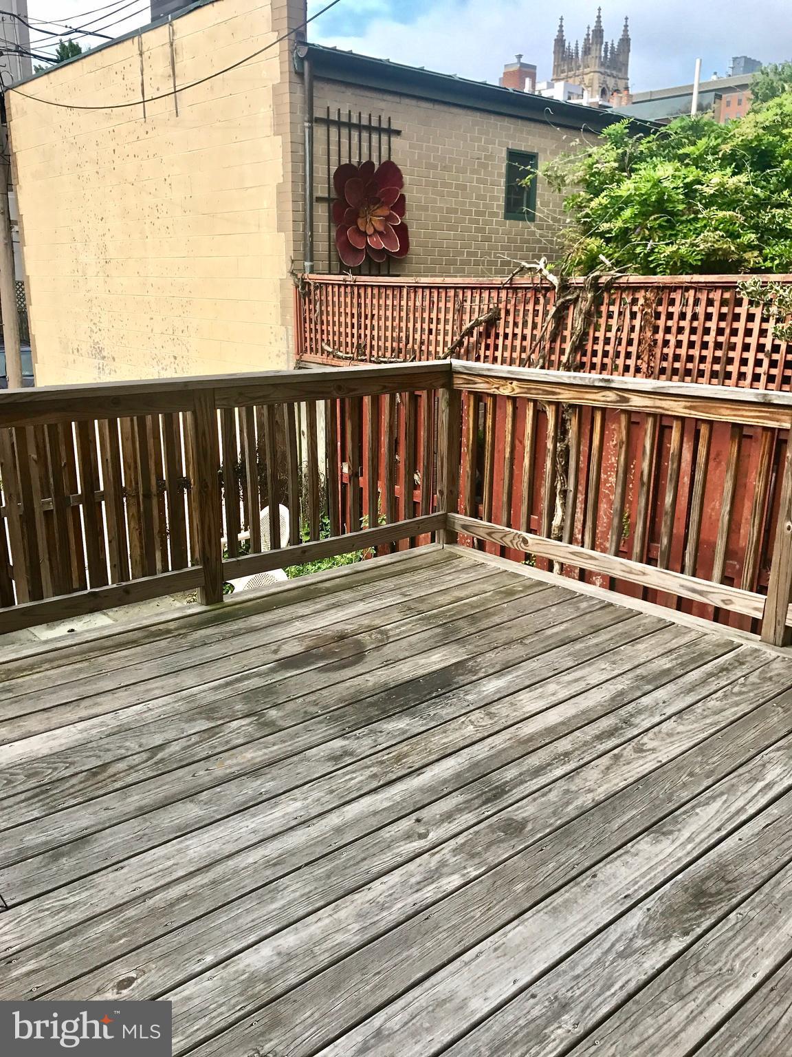 1510 R Street Northwest Washington, DC 20009 - Photo 10 of 24 Private Deck