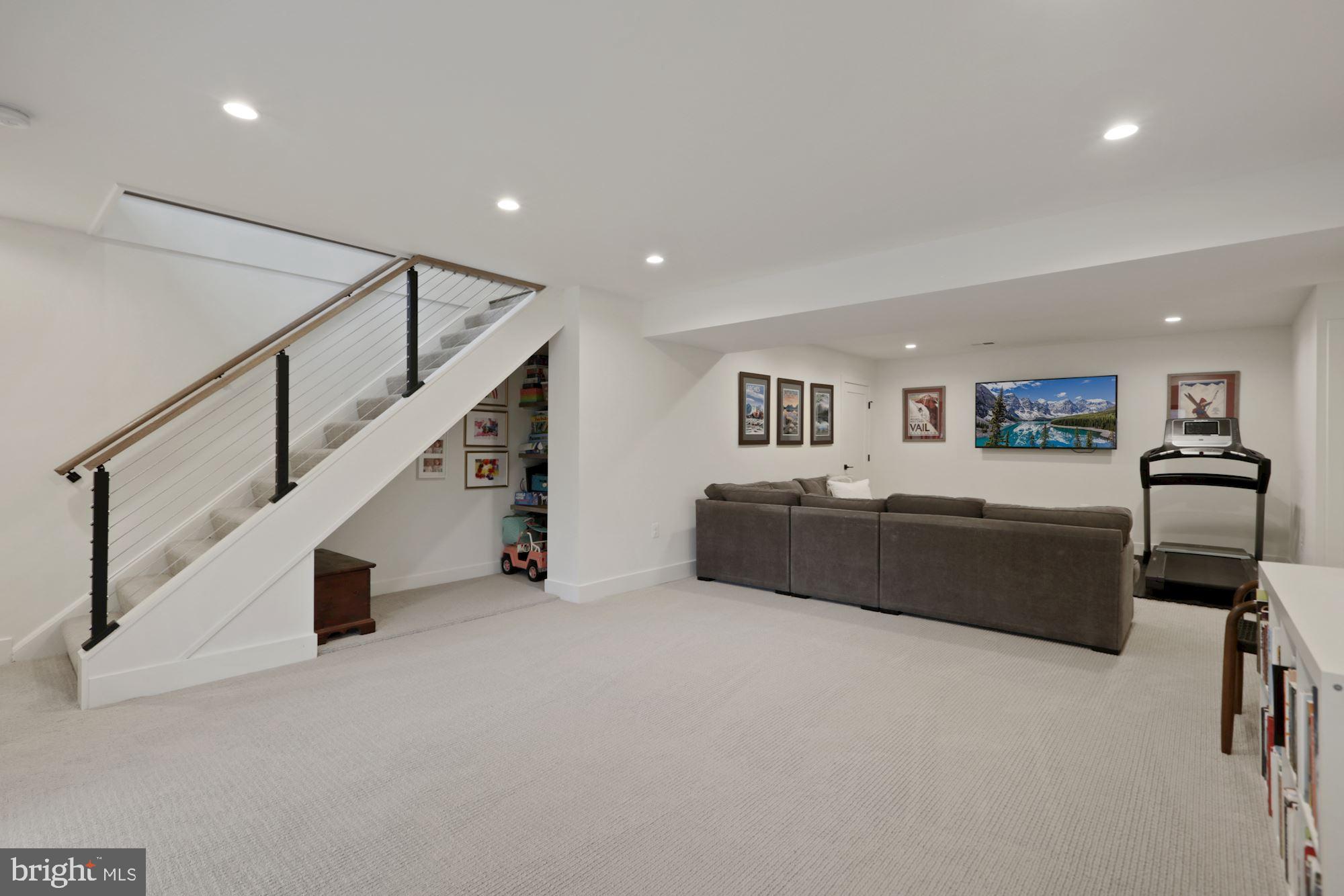 12023 Rusty Road Fairfax Station, VA 22039 - Photo 28 of 60 Lower level with luxurious carpet.