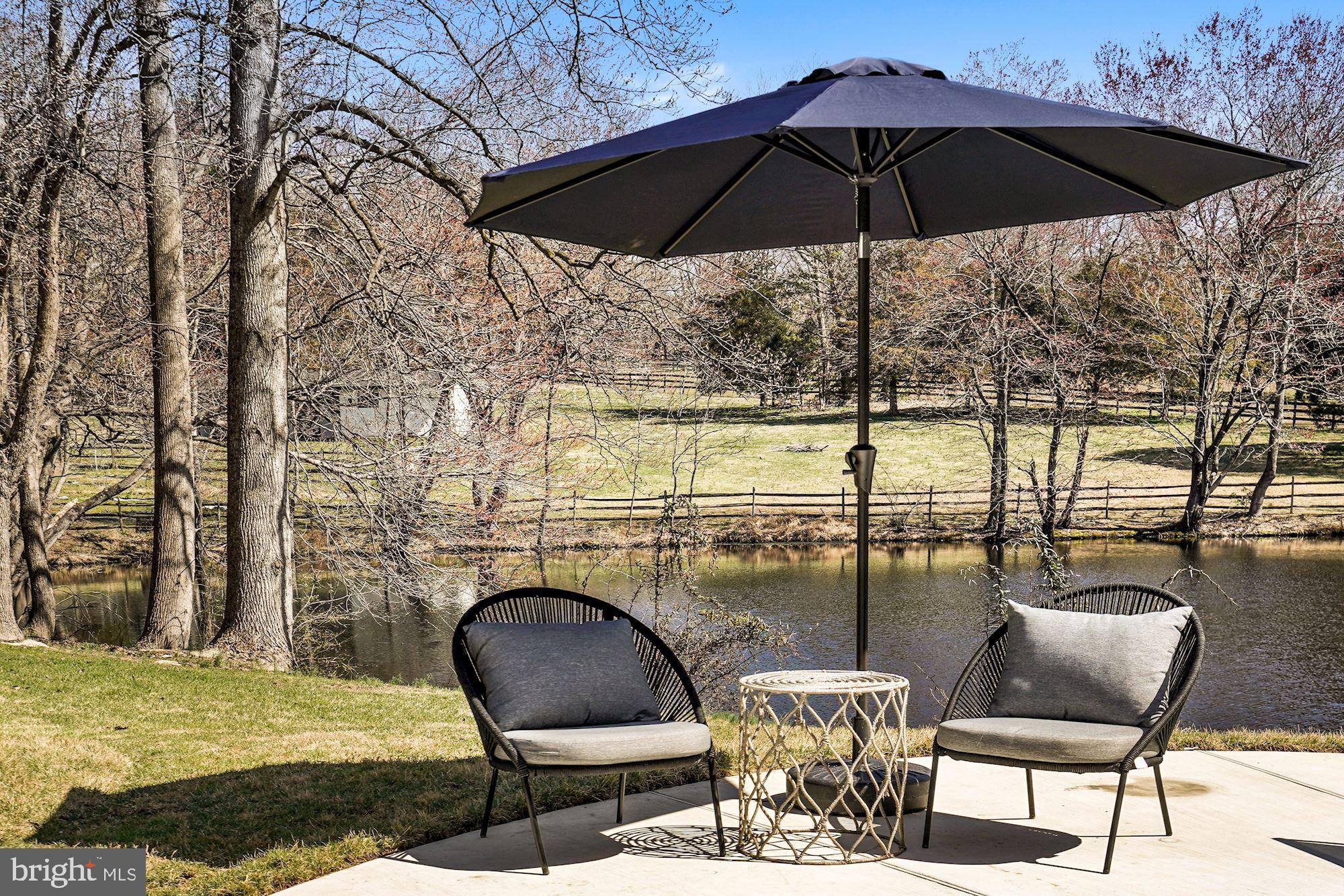12023 Rusty Road Fairfax Station, VA 22039 - Photo 42 of 60 Relax by the pool and pond.