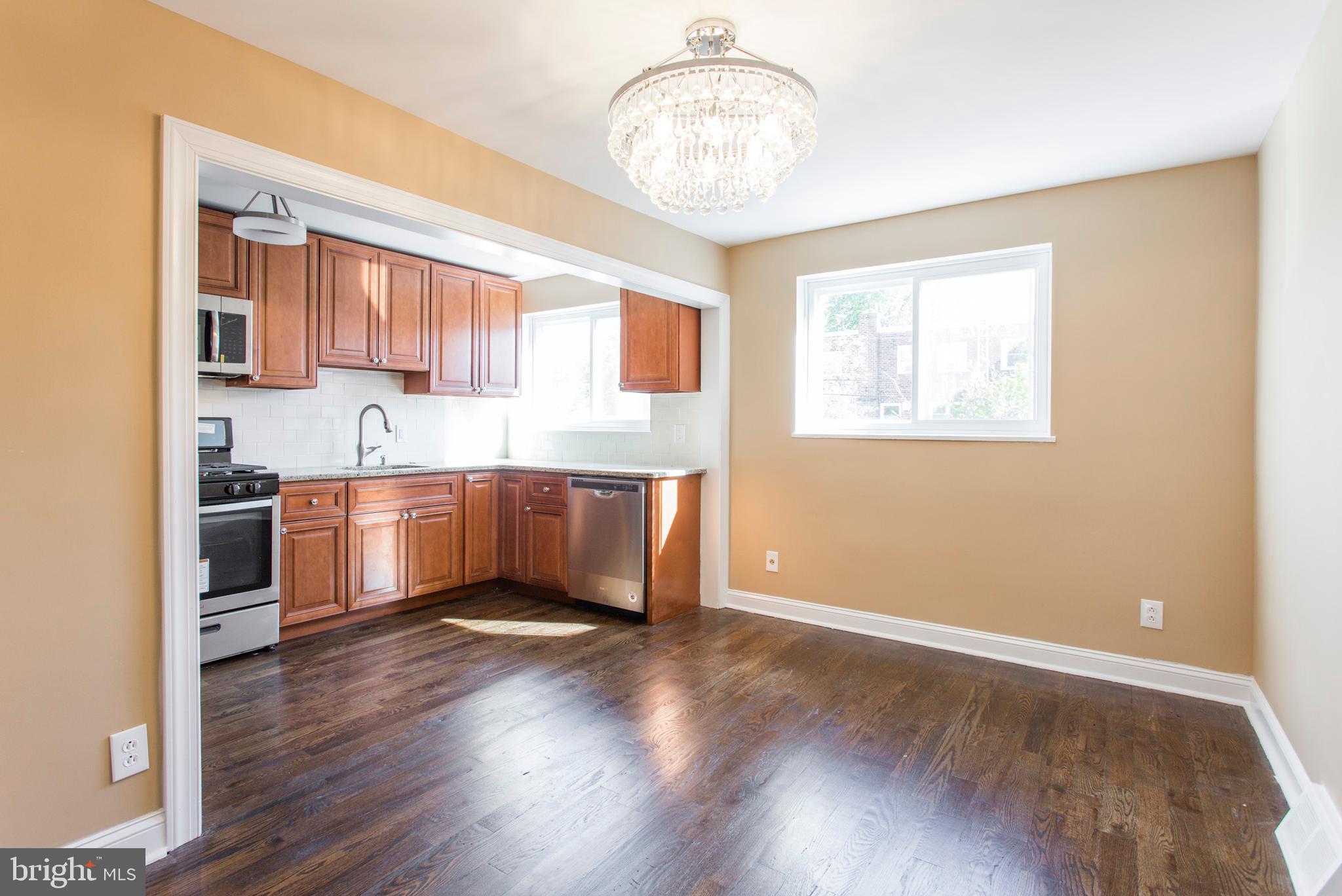 1975 Carter Road Folcroft, PA 19032 - Photo 5 of 25 Open Concept Dining Room and Kitchen