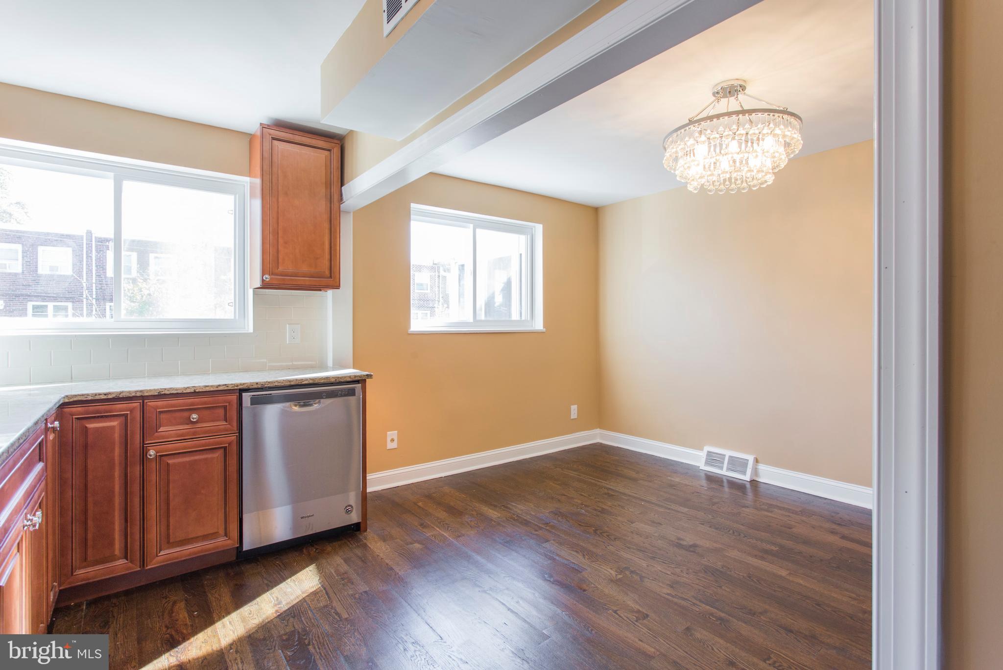 1975 Carter Road Folcroft, PA 19032 - Photo 8 of 25 Open Concept Kitchen and Dining Room
