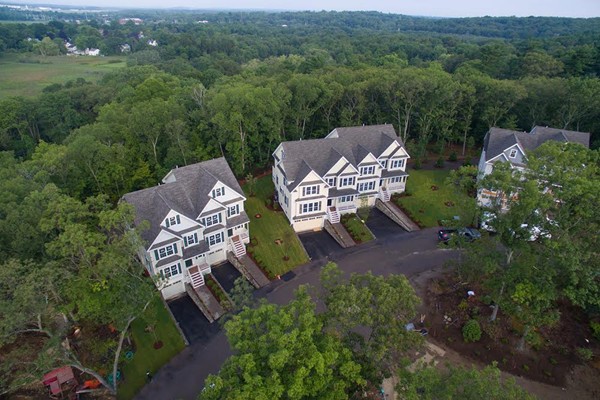 6 Robinson Road, Unit 11 Lexington, MA 02420 - Photo 3 of 3 an aerial view of a house with outdoor space