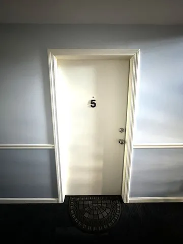 a view of empty room