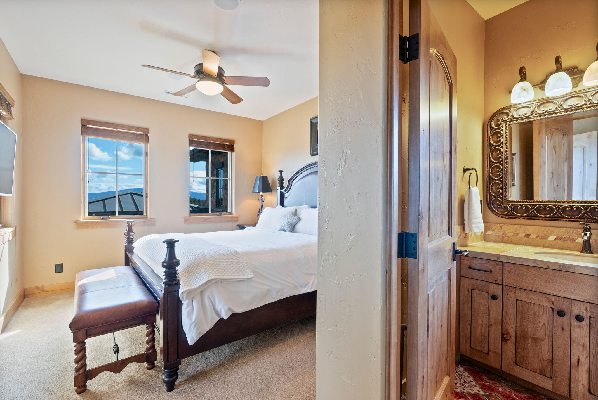 22887 Ghost Tree Lane Bend, OR 97701 - Photo 60 of 97 Bedroom #2 with en-suite bath