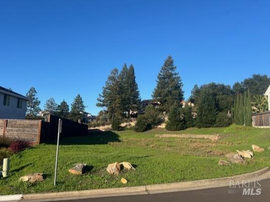 Almost flat lot ready to build on