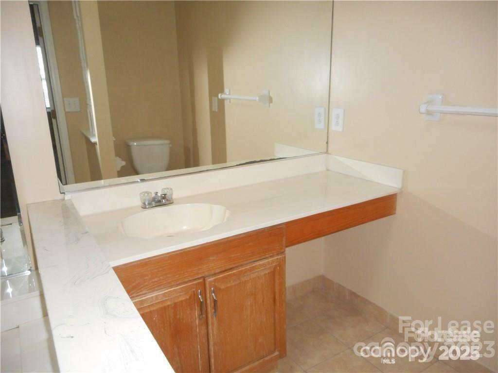 8319 Golf Ridge Drive Charlotte, NC 28277 - Photo 18 of 20 a bathroom with a sink and a mirror