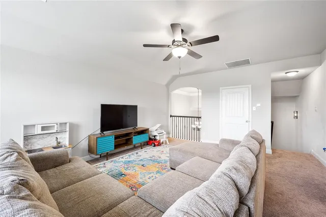 a view of a yard with a patio