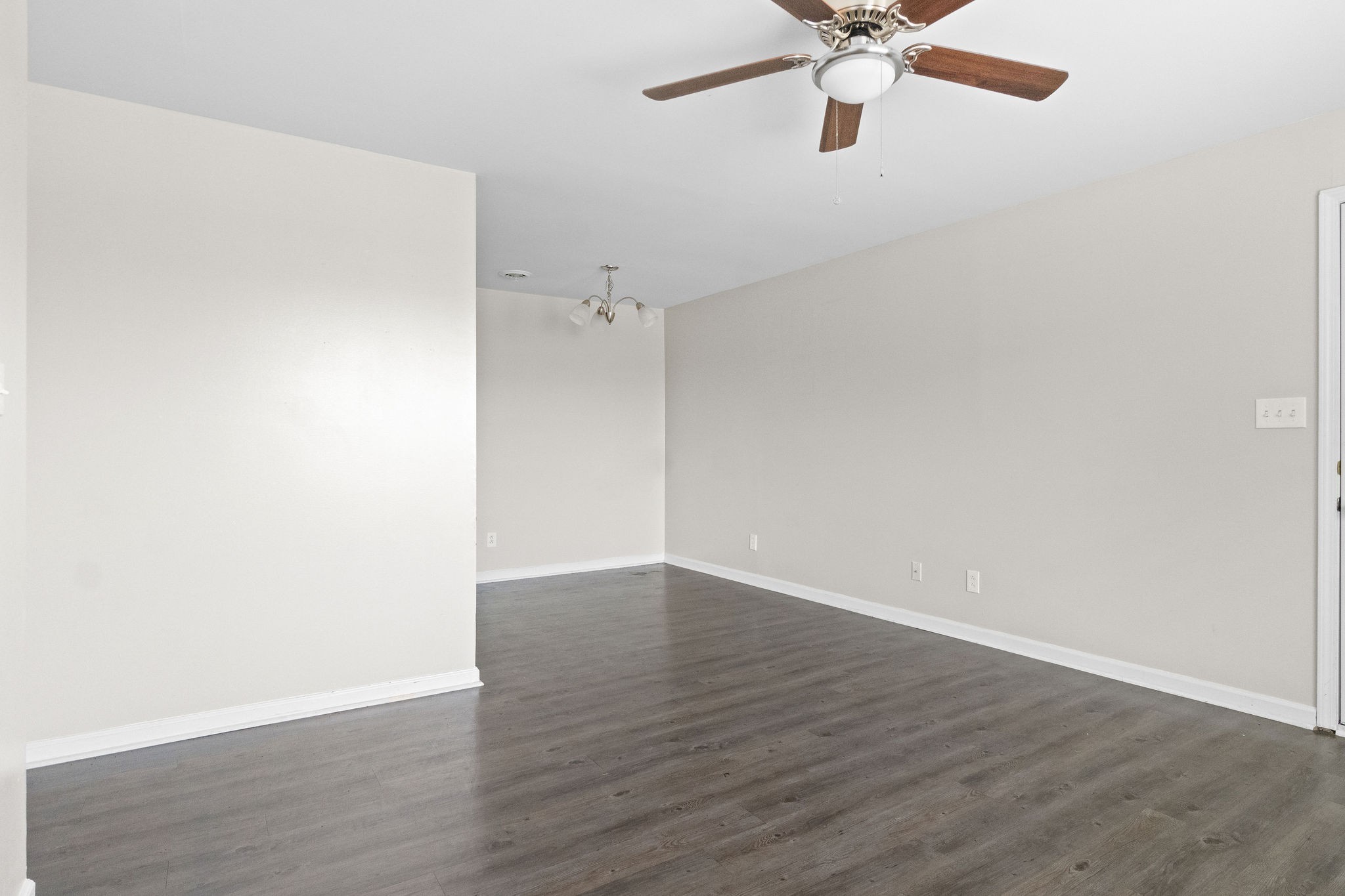 3855 Northeast Drive, Unit H Clarksville, TN 37040 - Photo 5 of 23 a view of an empty room with wooden floor