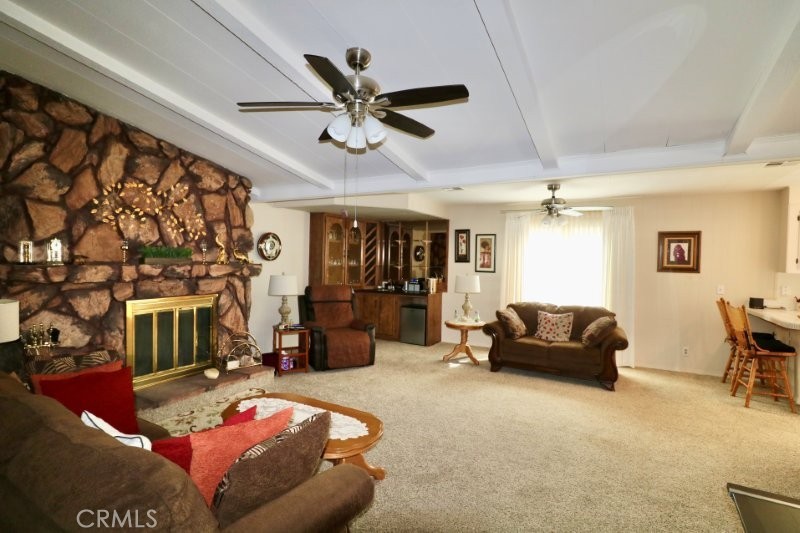 1346 Clear Lake Place, Unit 70 Brea, CA 92821 - Photo 39 of 53 a living room with furniture and a fireplace
