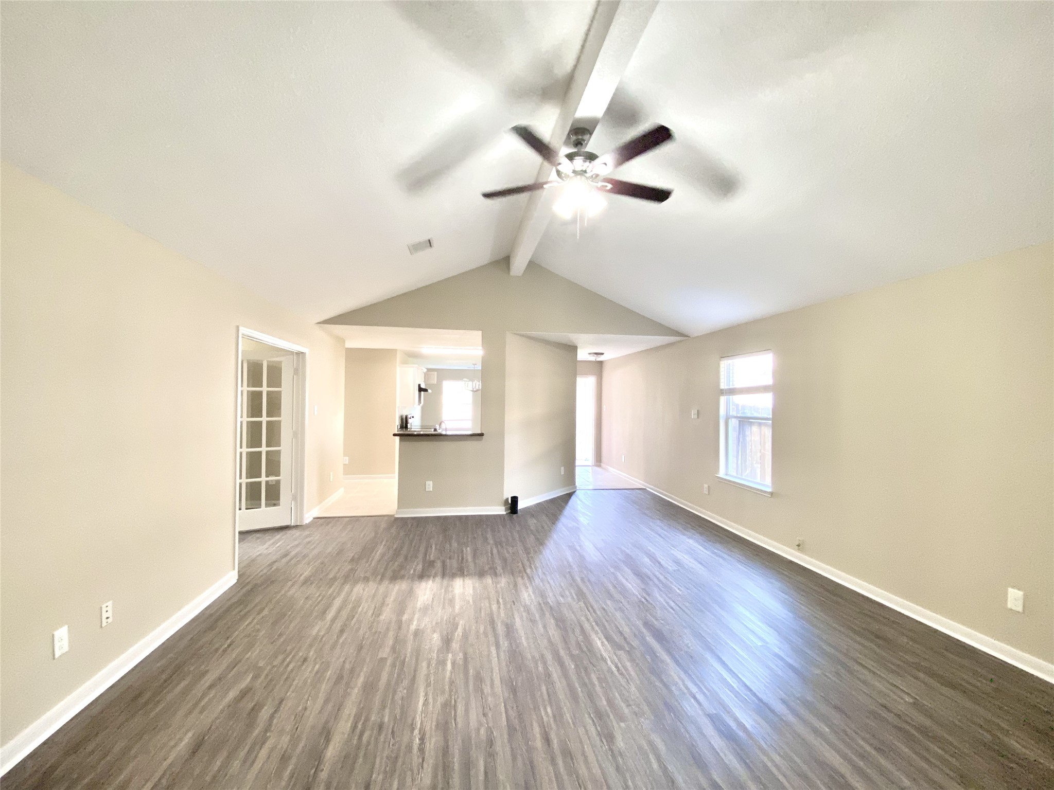 28922 San Bernard River Loop Spring, TX 77386 - Photo 20 of 31 a view of empty room with wooden floor and fan