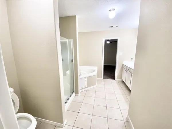 a bathroom with a toilet