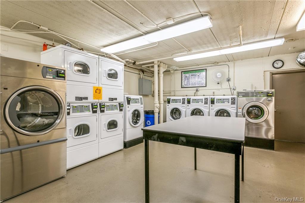 1116 Warburton Avenue, Unit 2A Yonkers, NY 10701 - Photo 18 of 19 a utility room with stainless steel appliances washer and dryer