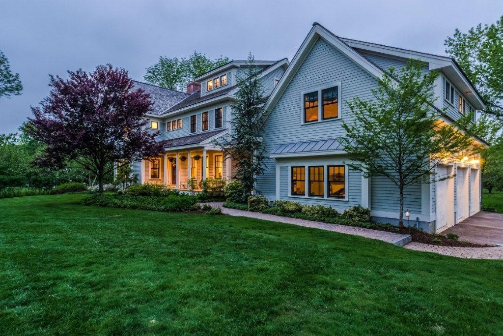 1643 Monument Street Concord, MA 01742 - Photo 27 of 27 a front view of a house with a yard