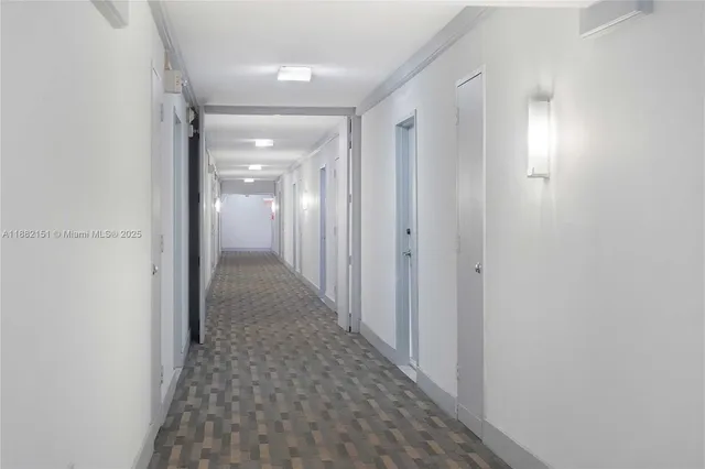 a view of a hallway