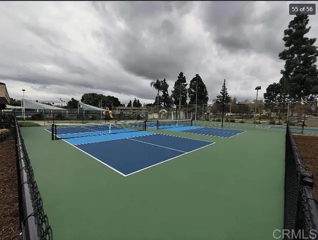 a view of a tennis court