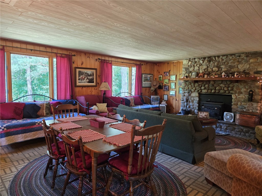 6964 Ross Road Canadice, NY 14560 - Photo 7 of 14 living dining area and 2 day beds for sleeping