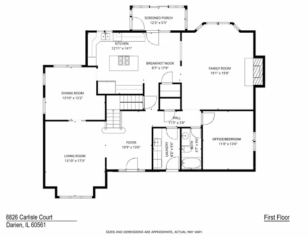 a picture of a floor plan
