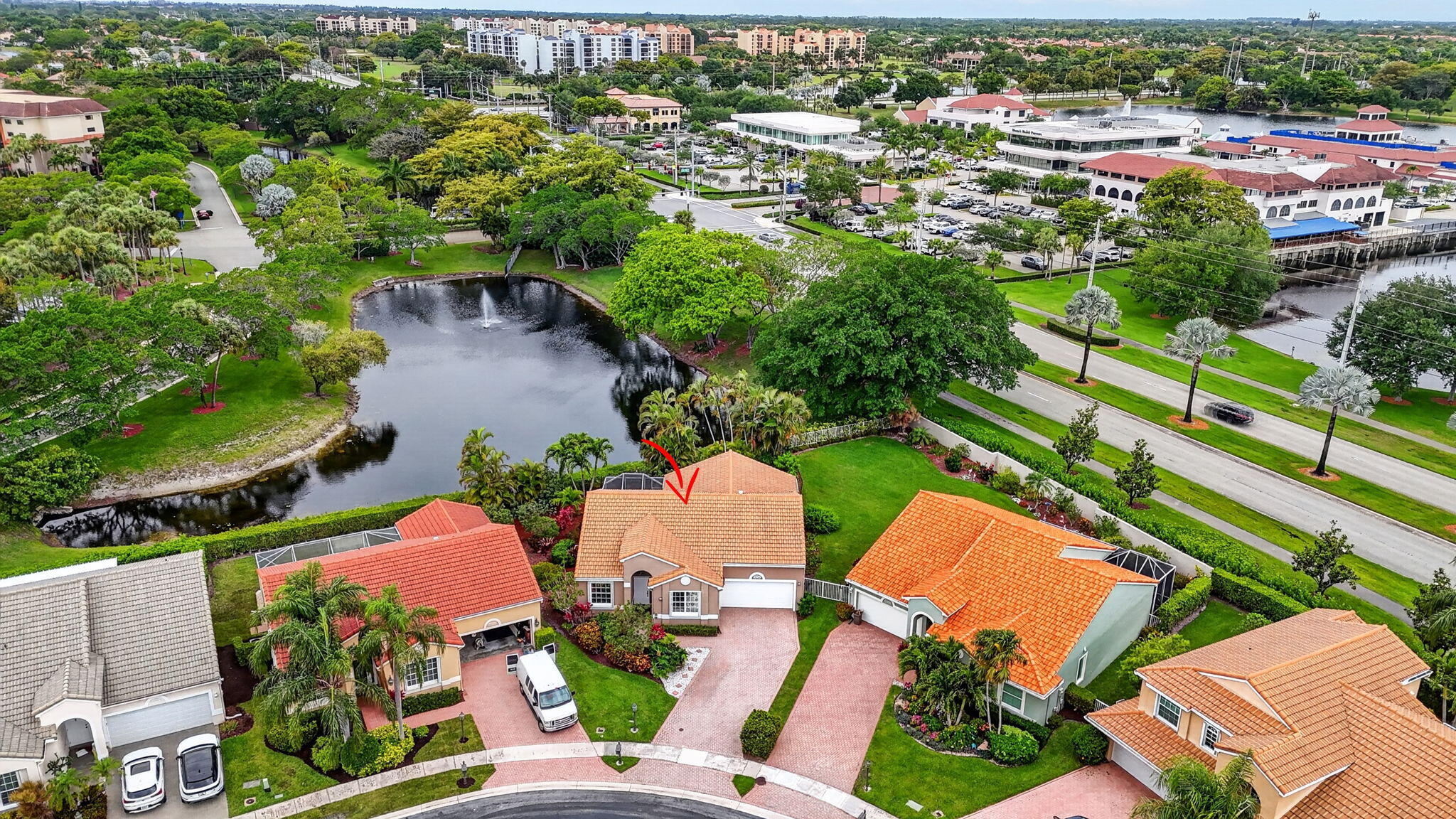 23478 Torre Circle Boca Raton, FL 33433 - Photo 36 of 44 aerials and lake views