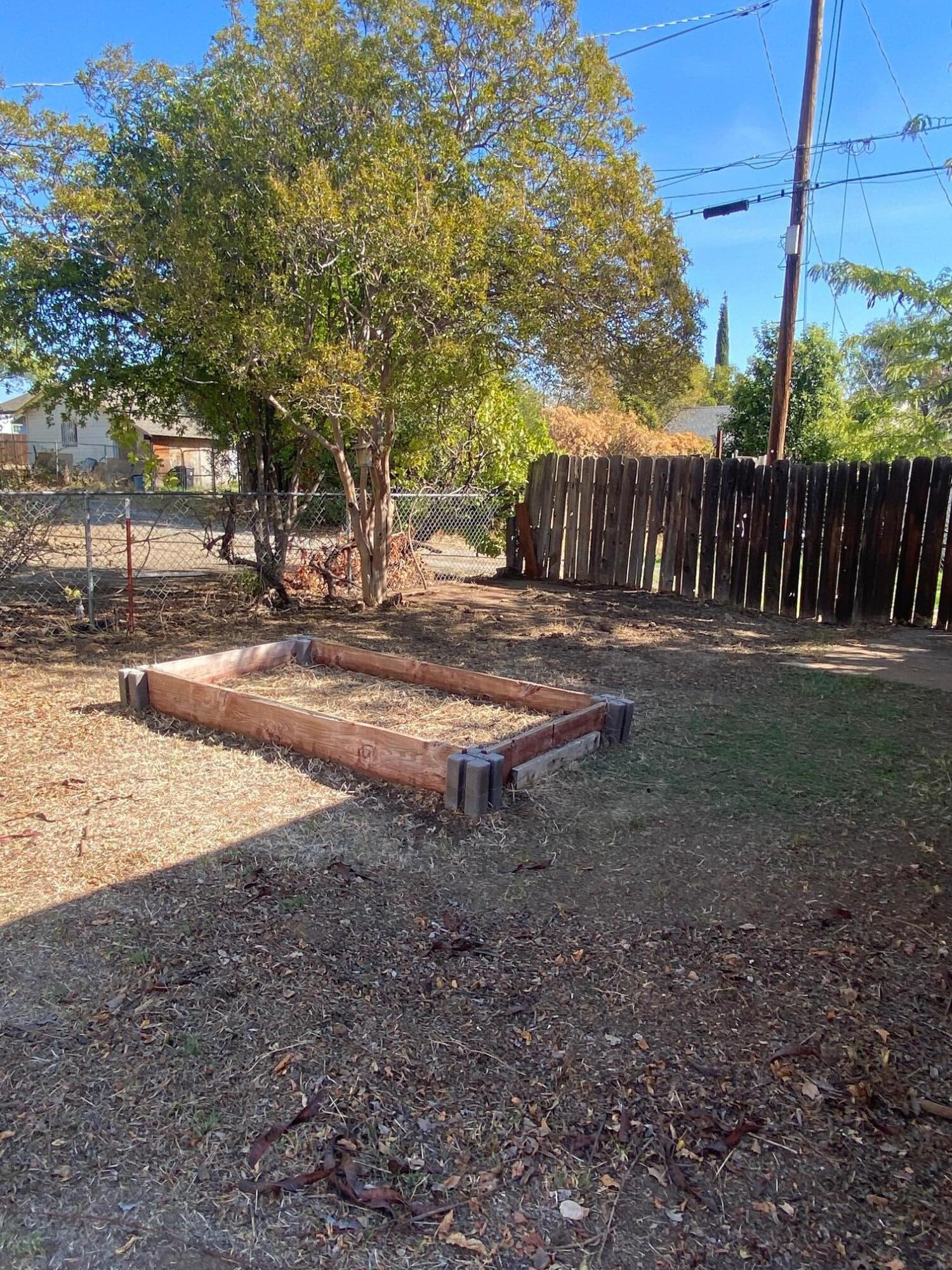 1410 Miller Way Red Bluff, CA 96080 - Photo 20 of 22 a view of a yard with wooden fence
