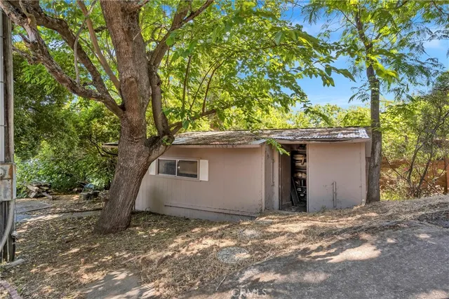 a house with a outdoor space