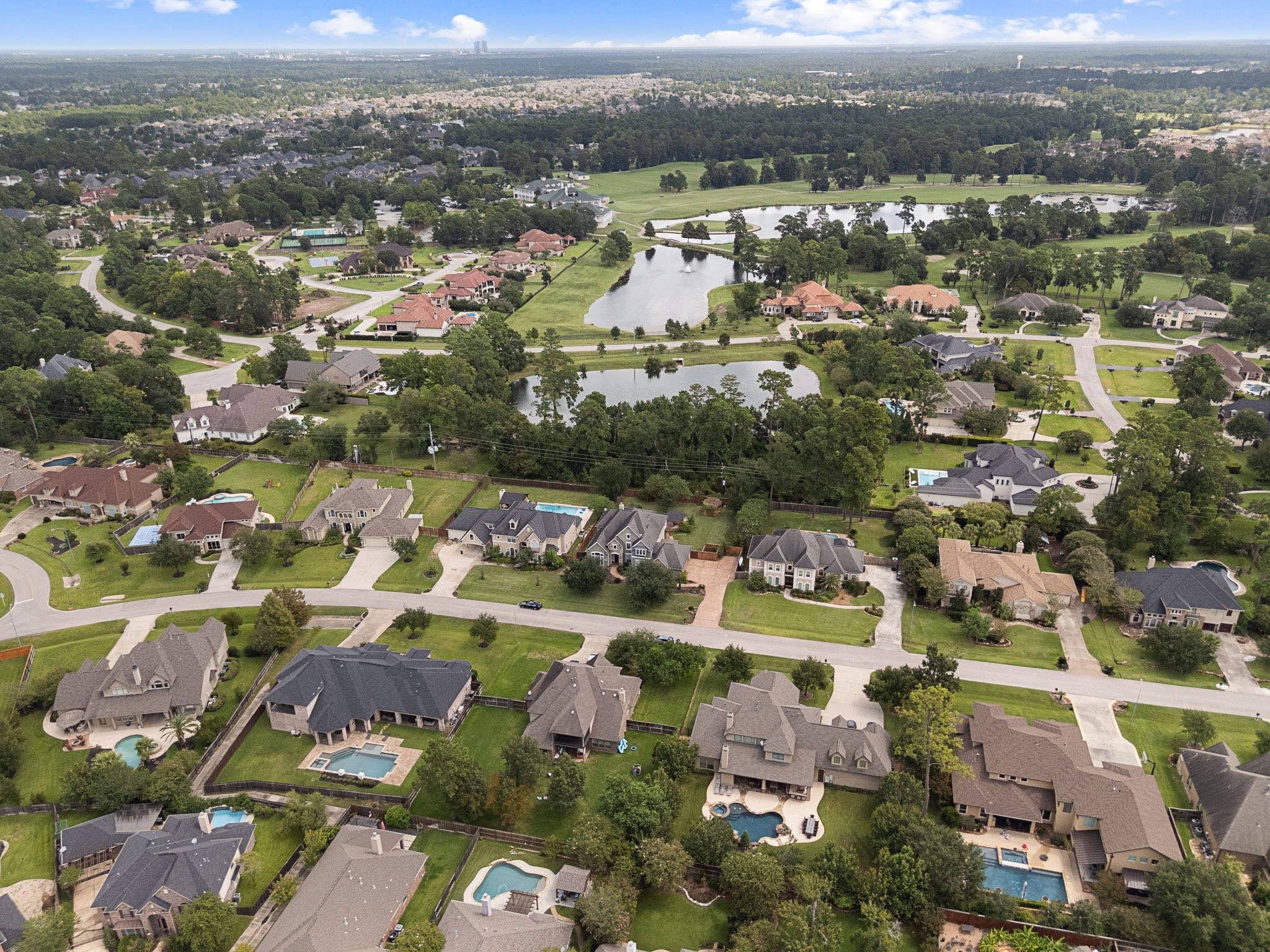 7938 Wooded Way Drive Spring, TX 77389 - Photo 43 of 49 Aerial View