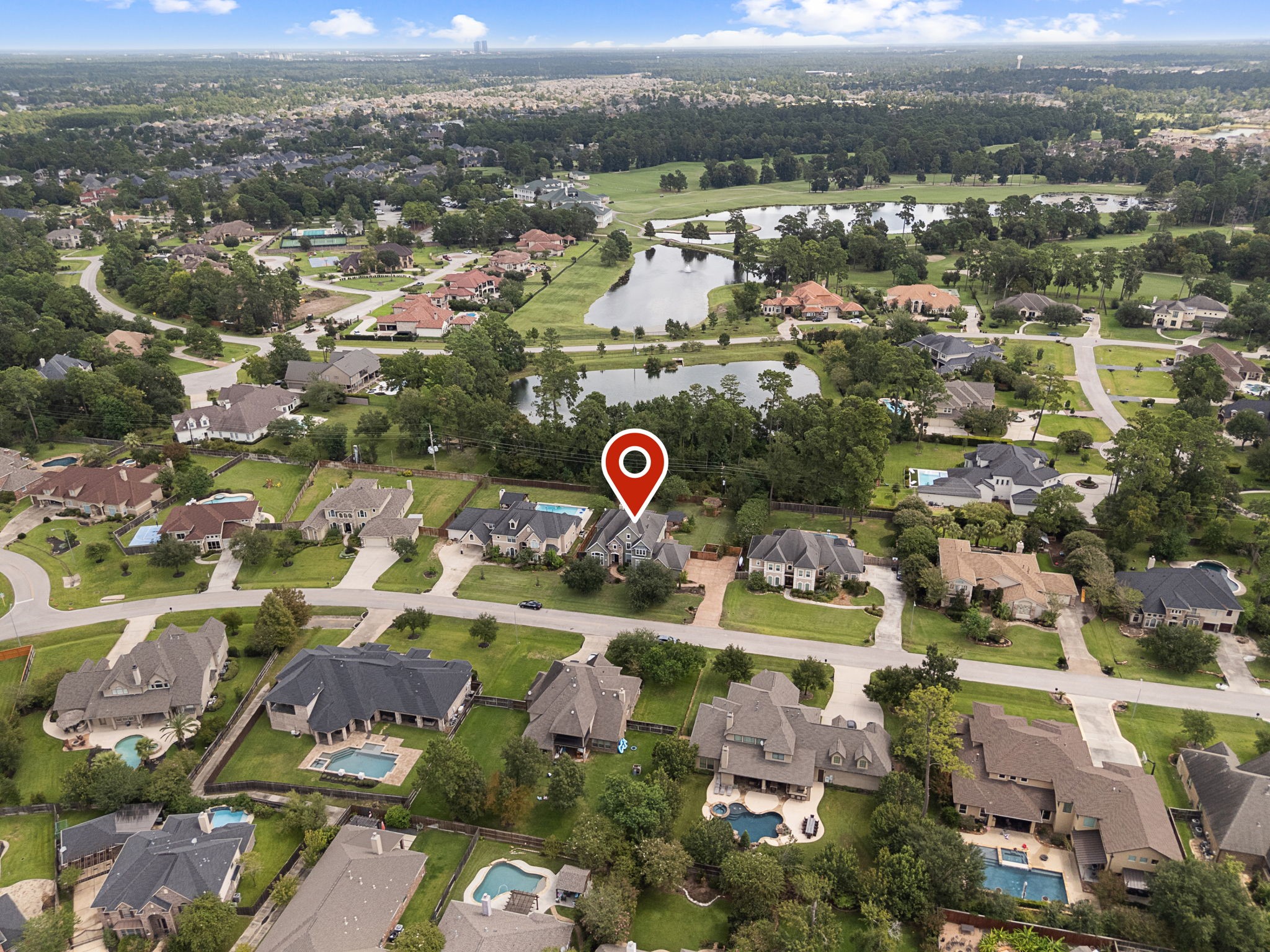 7938 Wooded Way Drive Spring, TX 77389 - Photo 44 of 49 Arial view